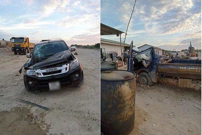 Lời kể của nạn nhân thoát chết dưới những nhát đập của xe máy múc Loi ke cua nan nhan thoat chet duoi nhung nhat dap cua xe may muc