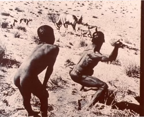 Người ở một bộ tộc châu Phi đang đi săn. Đây là một trong những ảnh về những tộc người trên Trái Đất như người Anh, châu Phi, Thái Lan, Ấn Độ, Thổ Nhĩ Kỳ.