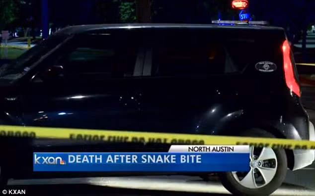 Theo như kết luận cuối cùng, Grant đã tự tử, ngồi yên để rắn độc cắn mà không hề phản kháng. Trong hình là chiếc xe ô tô của Grant, nơi chàng thanh niên gặp nạn.