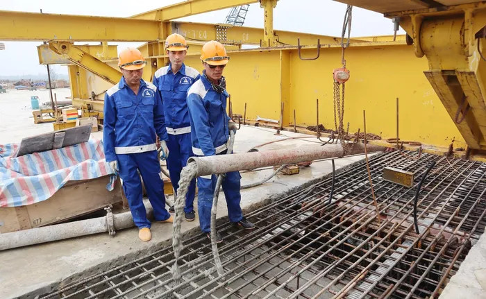 Hợp long cây cầu dài nhất cao tốc Bắc – Nam - Hình 2 Hop long cay cau dai nhat cao toc Bac – Nam-Hinh-2