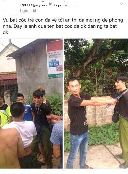 Su that thong tin bat coc tre em o Hung Yen