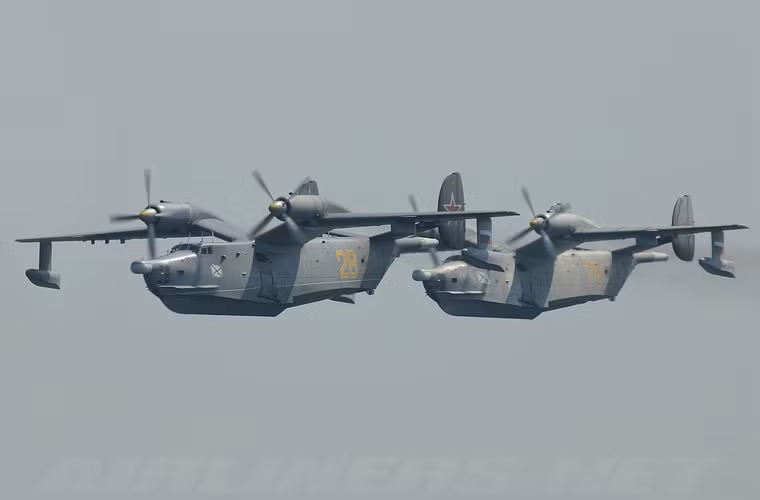 Theo Lịch sử Không quân Nhân dân Việt Nam, cuối năm 1980, Tư lệnh Quân chủng Không quân ra quyết định thành lập phi đội máy bay săn ngầm Be-12 thuộc Trung đoàn Không quân 933 (Sư đoàn 372). Năm 1981, 4 chiếc Be-12 được Liên Xô chuyển giao cho Việt Nam. Tới cuối những năm 1980, toàn bộ số Be-12 này được trả về cho Liên Xô.