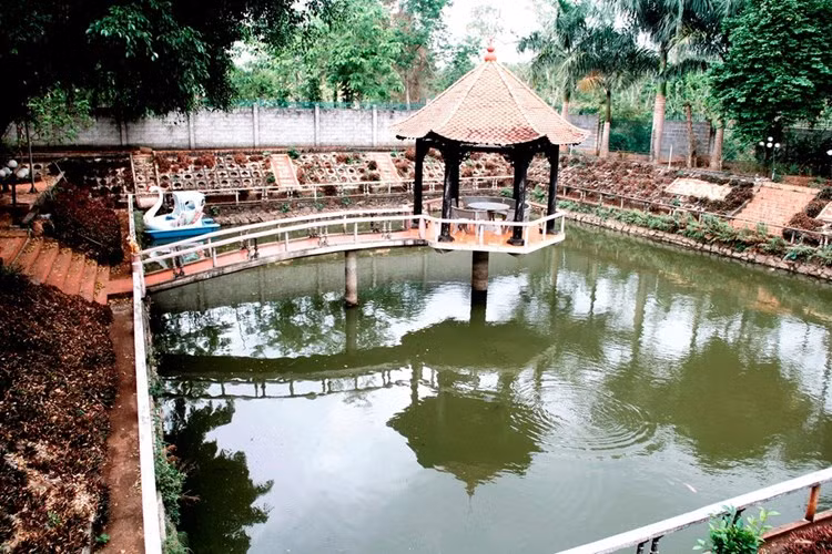 Theo ông Kỷ, khu đất vợ chồng ông làm nhà được mua từ trước năm 2005 và dựng nhà cấp bốn để ở. Đến năm 2011, gia đình mới quyết định làm nhà. Chi phí xây dựng khu biệt thự khoảng 3 tỷ đồng, chủ yếu là từ tiền làm vườn của vợ và rồi con cái gom góp vào. Ảnh: Zing.