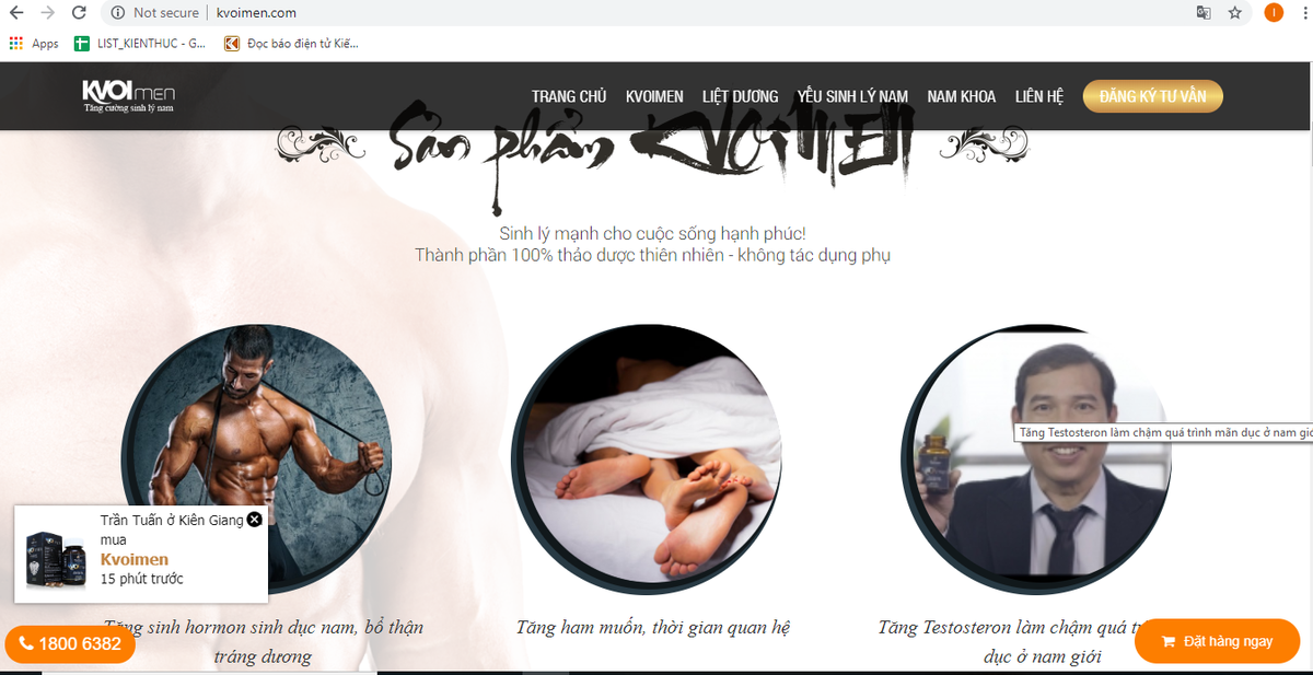 Chi tiet quang cao sai su that ve Kvoimen, Dao Thi khien Medicom bi phat nang