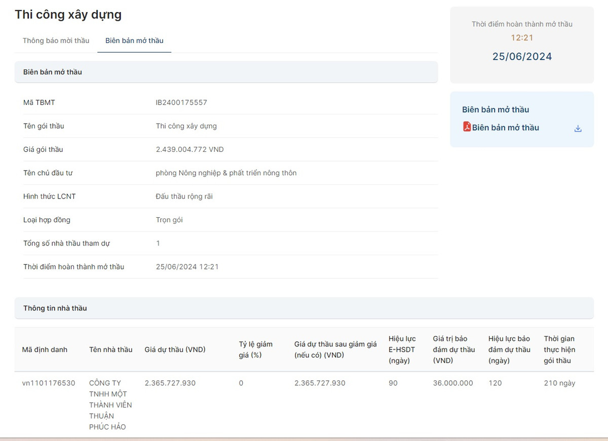 Long An: Công ty Thuận Phúc Hảo dự 3 gói thầu tại Đức Hòa Long An: Cong ty Thuan Phuc Hao du 3 goi thau tai Duc Hoa