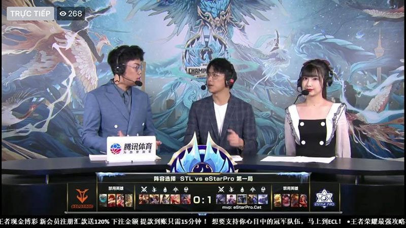 Nu BLV E-Sports Trung Quoc don tim voi khuon mat de thuong-Hinh-2