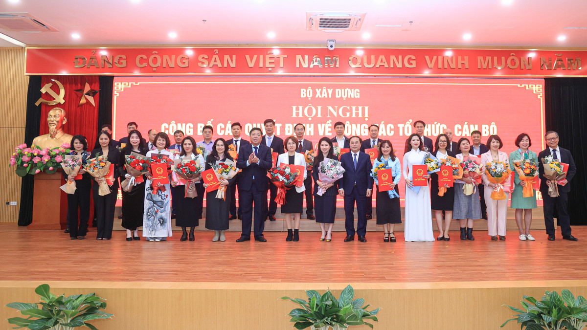 Chi tiết bổ nhiệm lãnh đạo tại Bộ Xây dựng sau sáp nhập Chi tiet bo nhiem lanh dao tai Bo Xay dung sau sap nhap