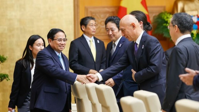 Thủ tướng mong muốn doanh nghiệp Nhật Bản tiếp tục gắn bó với Việt Nam Thu tuong mong muon doanh nghiep Nhat Ban tiep tuc gan bo voi Viet Nam