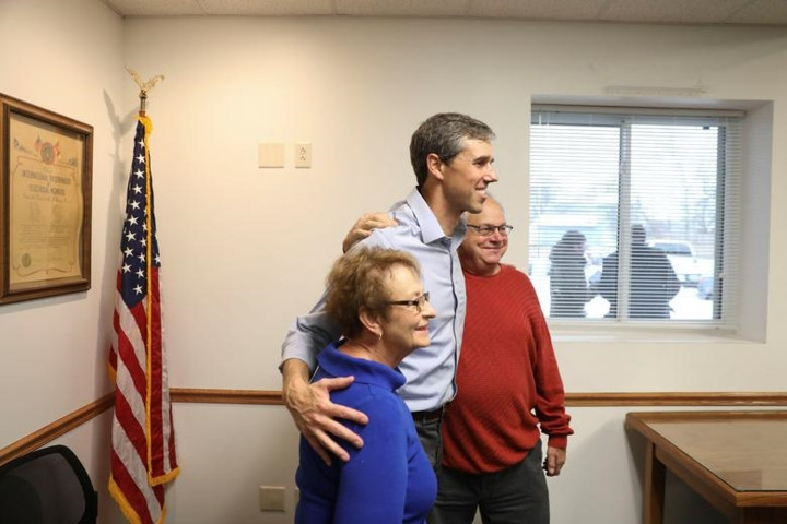 Ông Beto O'Rourke đã phát động chiến dịch vận động tranh cử năm 2020 vào ngày 14/3 tại bang Iowa.