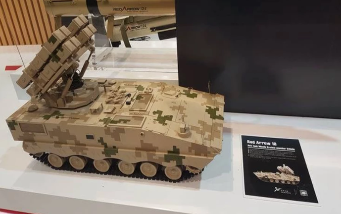 Hồng Tiễn 10 hay HJ-10 là loại tên lửa hai trong một vừa có khả năng tác chiến chống phương tiện mặt đất, vừa có khả năng chống trực thăng. Về cơ bản có thể coi đây là loại tên lửa tương đương với AGM-114 Hellfire do Mỹ sản xuất. Nguồn ảnh: QQ.