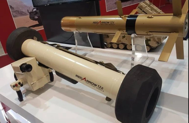 Ngoài dòng GAM, Trung Quốc còn mang tới đây loại tên lửa Hồng Tiễn - 12 với phiên bản xuất khẩu Hồng Tiễn 12E. Nguồn ảnh: QQ.