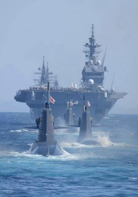 Nhật Bản dự định sẽ đóng tổng cộng tới 19 tàu ngầm lớp Soryu này trong tương lai để phục vụ lực lượng hải quân. Đây cũng là loại tàu ngầm có độ giãn nước lớn nhất mà Nhật từng có kể từ sau Chiến tranh Thế giới thứ hai. Nguồn ảnh: JSDF.