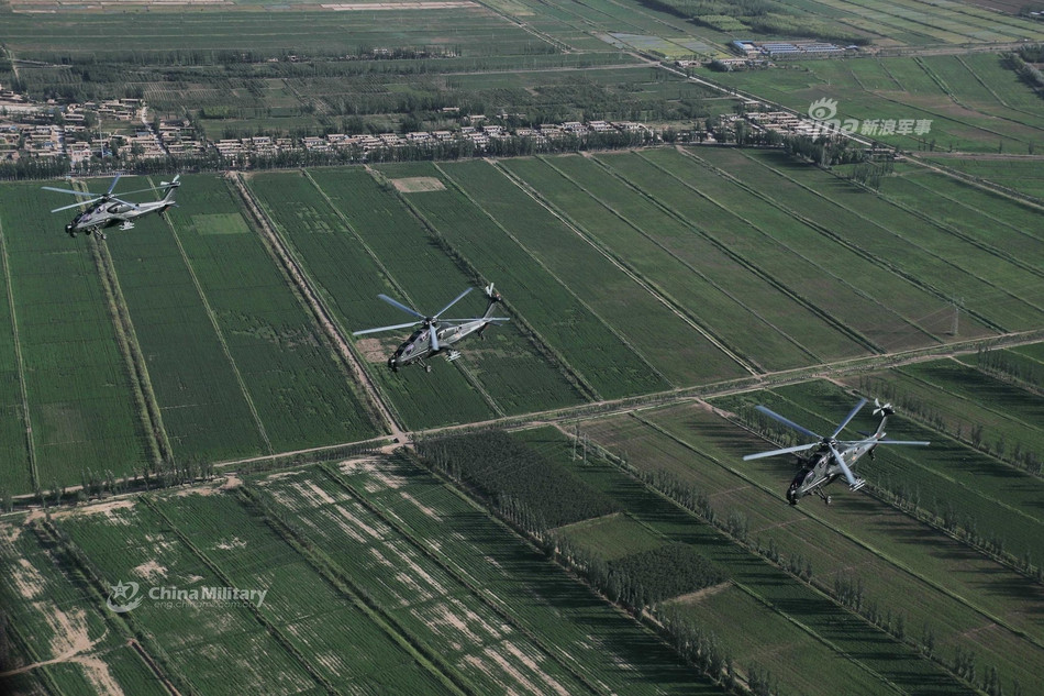 Giá trị của mỗi chiếc trực thăng Z-10 vào khoảng 17 triệu USD cho mỗi chiếc. Nguồn ảnh: Sina.