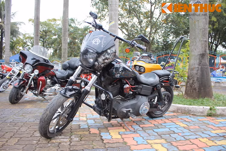 Harley Dyna Street Bob phong cach S.O.A “sieu doc” tai VN