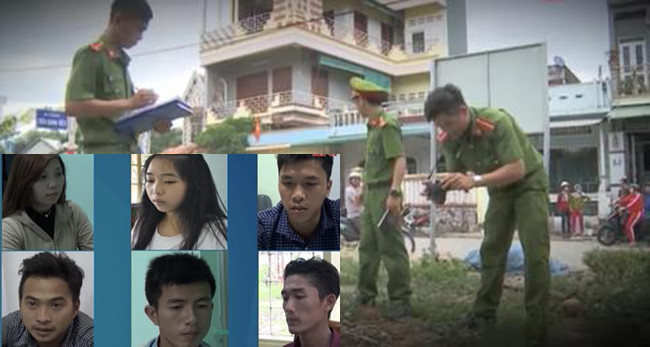 Ngày 25/6/2020, TAND tỉnh Quảng Ngãi mở phiên tòa xét xử và tuyên phạt 7 bị cáo về tội giết người, với mức án như sau: Thơm 17 năm tù, Giôn 14 năm tù, Phong 8 năm tù, Hoàng và Trung mỗi bị cáo 7 năm tù, Liễu và Hồng mỗi bị cáo 5 năm tù.