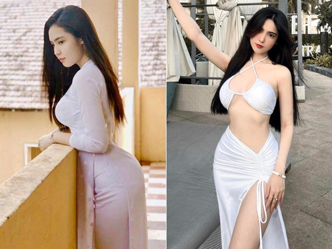 Đinh Triệu Đoan Nghi (Đồng Tháp) từng được báo Trung Quốc ca ngợi là "mặc áo dài hấp dẫn không tưởng". 