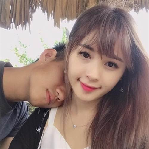 Trọng Đại và bạn gái Thảo Hương.