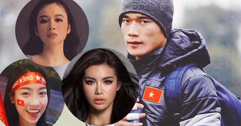 Không chỉ vậy, nhiều hot girl như Đỗ Mỹ Linh, Minh Tú, Angela Phương Trinh cũng úp mở "xin chết" chàng thủ môn đẹp trai cao 1m81 này.