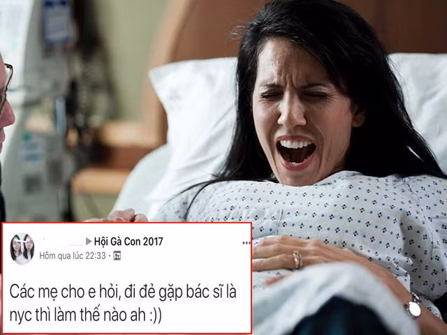 Chuyện đi đẻ gặp người yêu cũ khiến dân mạng rần rần.
