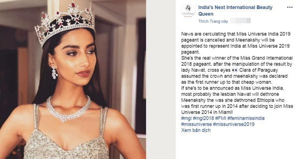 Hoang Thuy se canh tranh voi A hau Hoa binh Quoc te tai Miss Universe 2019?