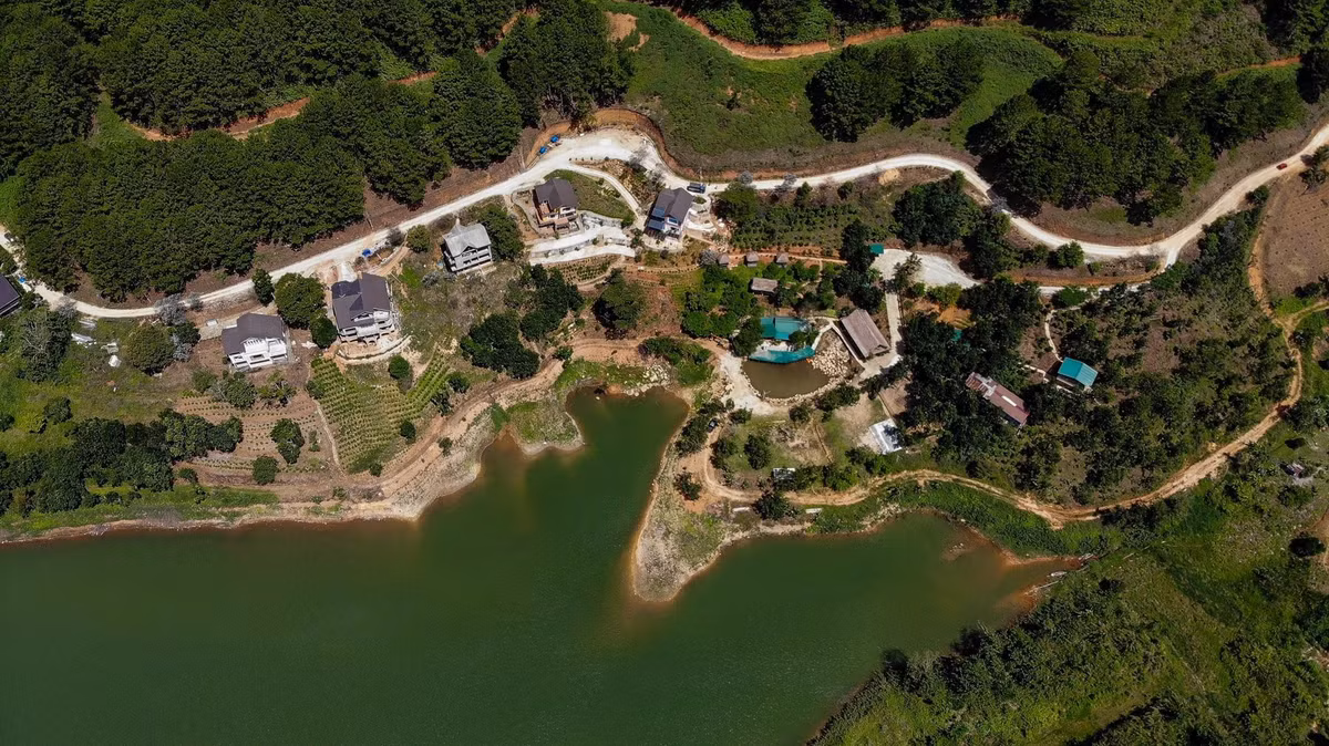 Các doanh nghiệp sở hữu dự án có sai phạm trong danh sách bao gồm Công ty cổ phần đầu tư Lý Khương, Công ty cổ phần đầu tư Lan Anh Đà Lạt, Công ty cổ phần Thiên Nhân, Công ty cổ phần Sao Đà Lạt, Công ty TNHH Trà Vườn Thương, Công ty cổ phần du lịch sinh thái Lạc Nam, Doanh nghiệp tư nhân Phong Phú - Lâm Đồng, Khu du lịch nghỉ dưỡng và sinh thái Toàn Cầu, Công ty cổ phần Nhật Nguyên, Công ty TNHH Li Mi…