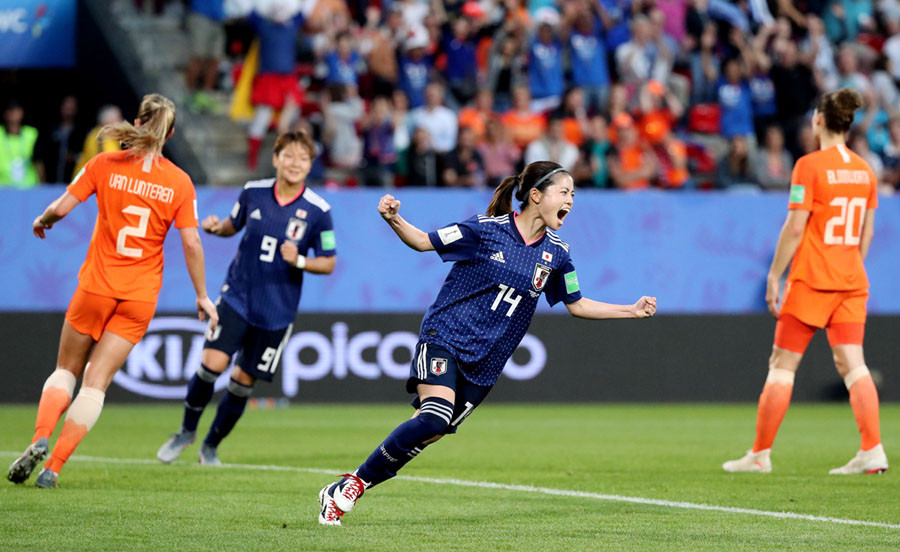 Giải bóng đá World Cup dành cho nữ hiện đang được tổ chức tại Pháp - quốc gia đương kim vô địch giải World Cup dành cho nam giới vừa diễn ra năm ngoái. Nguồn ảnh: Theatlantic.