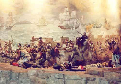 Thị trường thuốc phiện ở Trung Quốc khi đó là cực kỳ tiềm năng với số lượng "con nghiện" đông không thống kê nổi. Hiểu được điều này, thực dân Anh quyết tâm gây chiến với nhà Thanh để có thể chen chân được vào thị trường này. Nguồn: Baidu.