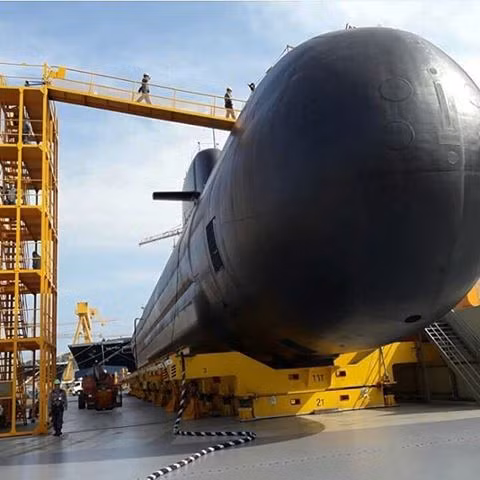 Hiện tại Hàn Quốc đang đóng cùng lúc bốn tàu ngầm loại này. Nguồn ảnh: QQ.