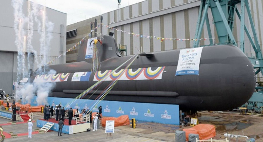 Tàu được thiết kế và đóng mới tại nhà máy đóng tàu của Daewoo, cuộc thử nghiệm đầu tiên xoay xung quanh các cơ chế chuyển động cơ bản nhất của tàu, trong đó bao gồm việc thử nghiệm lặn ở độ sâu kính tiềm vọng. Nguồn ảnh: QQ.