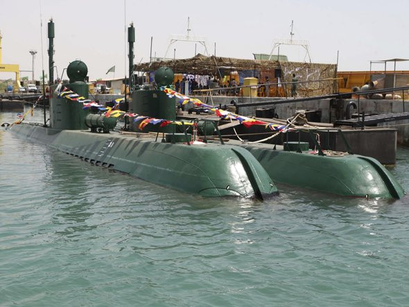 Các tàu ngầm mini của Iran tự thiết kế có thể triển khai được ngư lôi Valfajr với số lượng cực lớn.