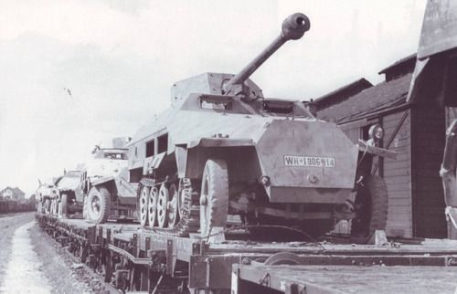 Khẩu pháo cỡ nòng 7,5cm được sử dụng trên pháo tự hành Sdkfz 251/22 là khẩu Pak-40 - khẩu pháo chống tăng xương sống của quân đội Đức trong chiến tranh thế giới thứ hai. Nguồn ảnh: Pakwagen.