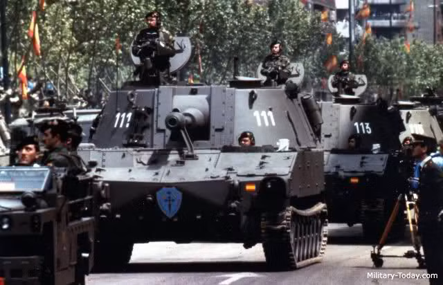 Hiện Quân đội Brazil còn 72 hệ thống nằm trong trang bị các tiểu đoàn pháo tự hành số 3, 5 và 22 đóng ở Santa Maria, Curtiba và Uruguaiana. Vẫn chưa rõ bao giờ toàn bộ số pháo này sẽ được cho ra bãi rác. Nguồn ảnh: Military-Today