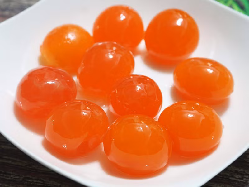 Bên cạnh rau muống và gạo, trứng muối mặc dù là thực phẩm giàu dinh dưỡng, có tác dụng thanh nhiệt, sáng mắt, bổ gan nhưng cũng nằm trong danh sách những thực phẩm có nguy cơ nhiễm chì cao. Ảnh: tgdd.