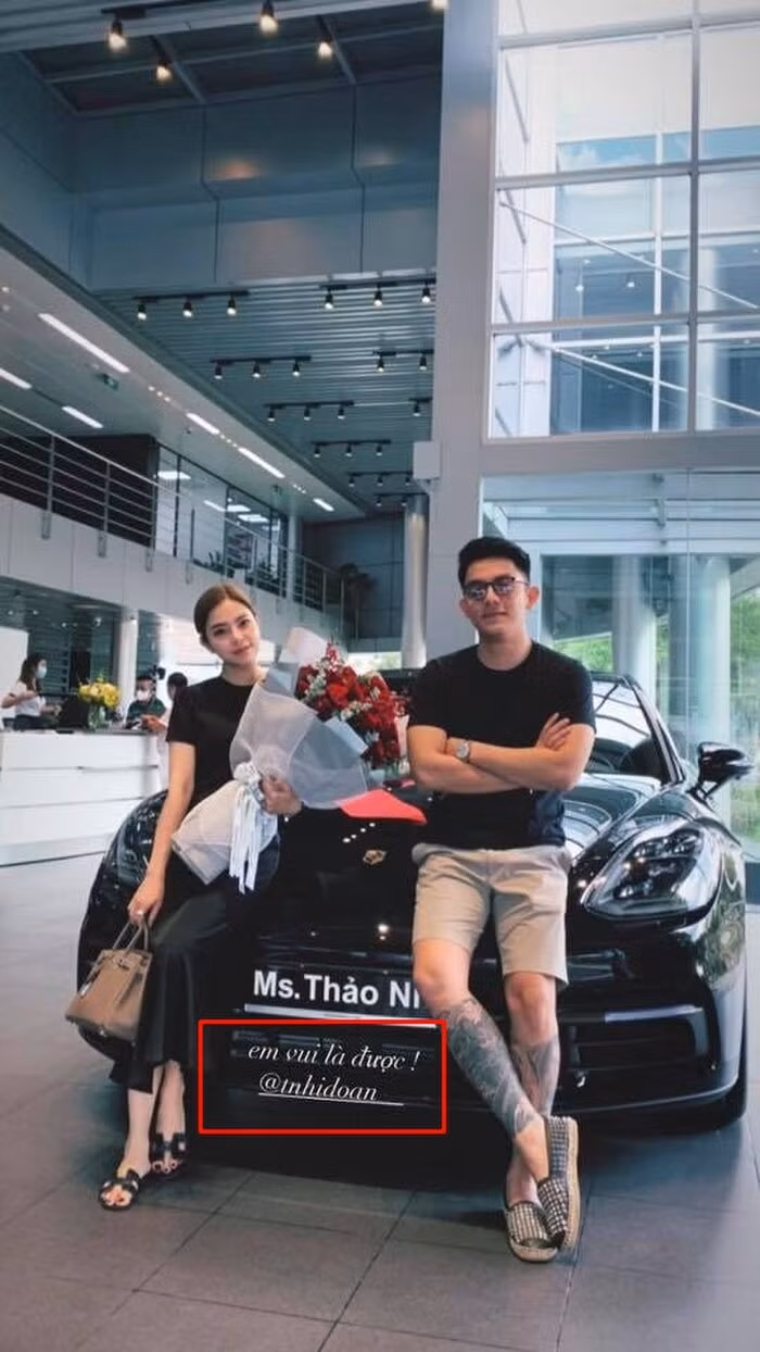 Ban gai CEO Tong Dong Khue len tieng viec duoc tang 