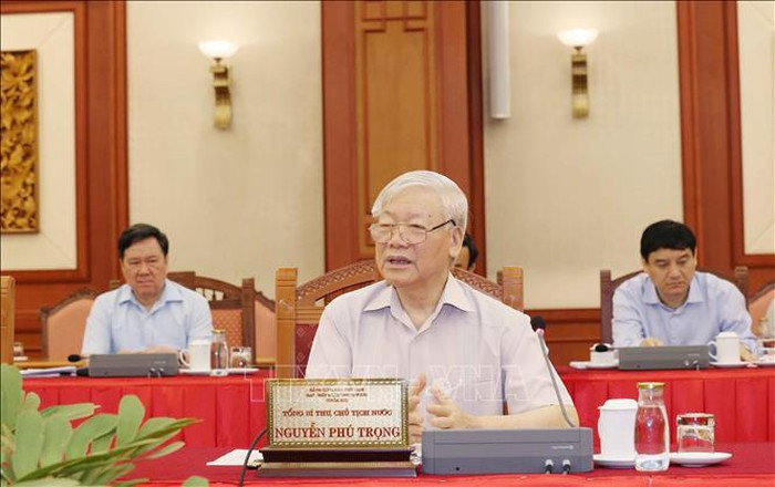 Bộ Chính trị hoàn thành chương trình làm việc với 67 đảng bộ trực thuộc Trung ương Bo Chinh tri hoan thanh chuong trinh lam viec voi 67 dang bo truc thuoc Trung uong