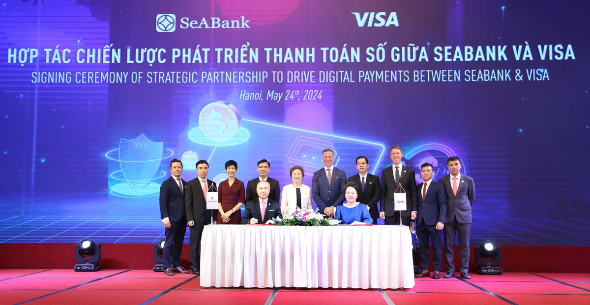 SeABank va Visa hop tac chien luoc phat trien thanh toan so