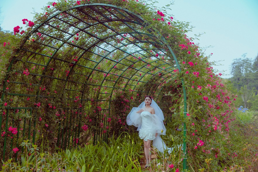 Man nhan voi ve dep than tien cua Sa Pa trong mua hoa do quyen dong loat bung no-Hinh-11