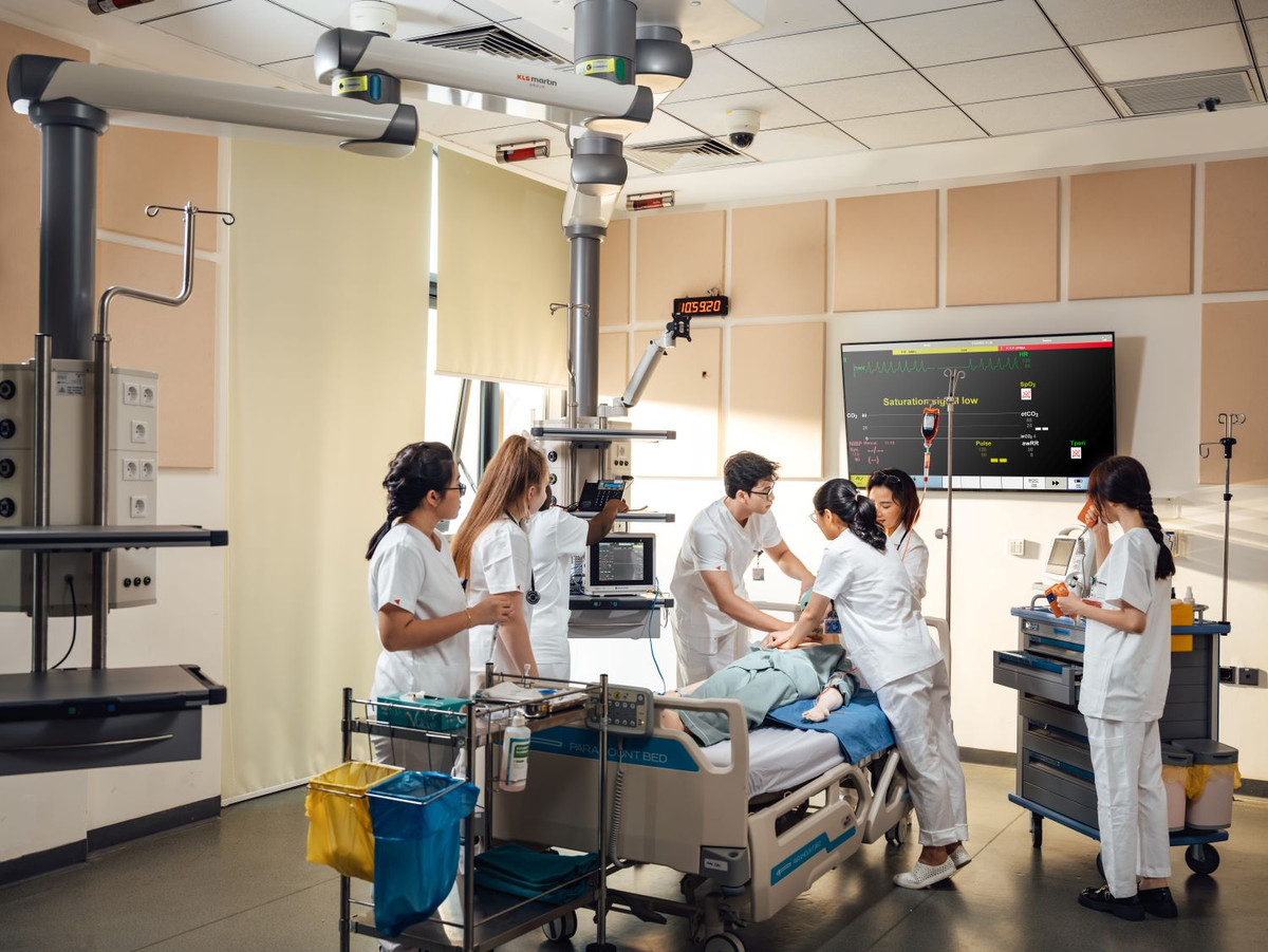 Dieu it biet tai Trung tam Mo phong Y khoa hang dau Viet Nam