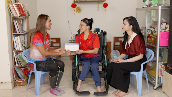 Bản lĩnh vượt qua số phận và câu chuyện phía sau những tấm huy chương của VĐV Nguyễn Thị Sa Ri - Hình 4 Ban linh vuot qua so phan va cau chuyen phia sau nhung tam huy chuong cua VDV Nguyen Thi Sa Ri-Hinh-4