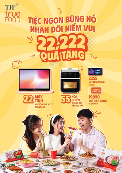 Những bữa tiệc ngoài trời trọn vẹn hơn với “người nội trợ tử tế” TH true FOOD - Hình 8 Nhung bua tiec ngoai troi tron ven hon voi “nguoi noi tro tu te” TH true FOOD-Hinh-8