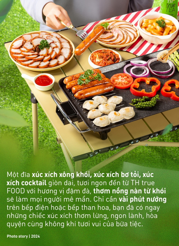 Những bữa tiệc ngoài trời trọn vẹn hơn với “người nội trợ tử tế” TH true FOOD - Hình 5 Nhung bua tiec ngoai troi tron ven hon voi “nguoi noi tro tu te” TH true FOOD-Hinh-5