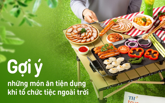 Những bữa tiệc ngoài trời trọn vẹn hơn với “người nội trợ tử tế” TH true FOOD Nhung bua tiec ngoai troi tron ven hon voi “nguoi noi tro tu te” TH true FOOD