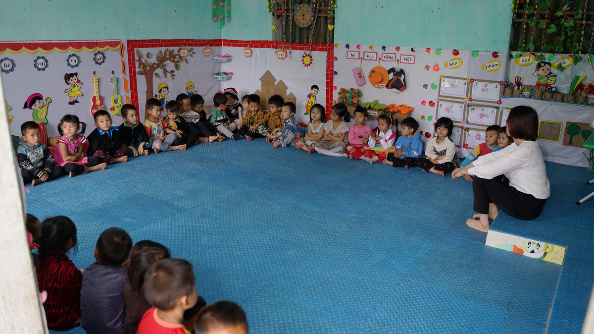 “Chuyện lạ” ở nơi 20 năm chưa từng có trường mầm non - Hình 2 “Chuyen la” o noi 20 nam chua tung co truong mam non-Hinh-2