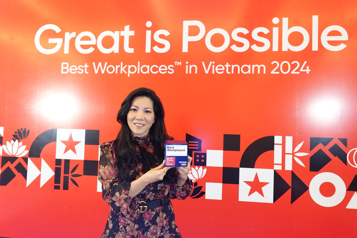 Techcombank tiep tuc lot top bang xep hang noi lam viec tot nhat Viet Nam 2024 hang muc doanh nghiep lon