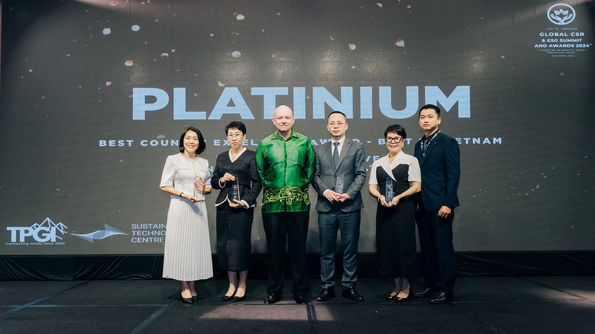 VINMEC nhan 4 giai thuong quoc te ve trach nhiem xa hoi va phat trien ben vung