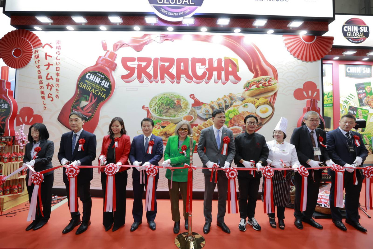 CHIN-SU mang dac san toi Foodex Nhat Ban 2024