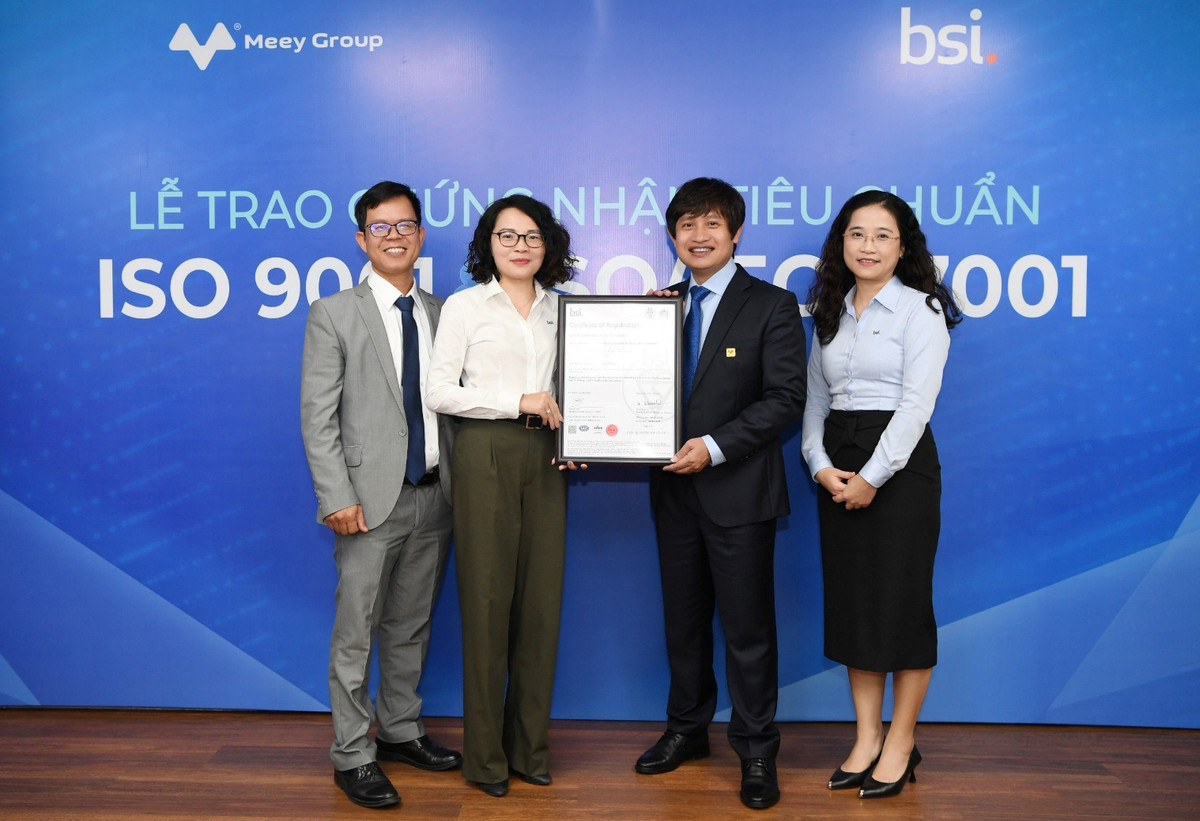 BSI vừa trao 2 Chứng nhận ISO liên quan đến quản lý chất lượng và an toàn thông tin cho Meey Group - Hình 2 BSI vua trao 2 Chung nhan ISO lien quan den quan ly chat luong va an toan thong tin cho Meey Group-Hinh-2
