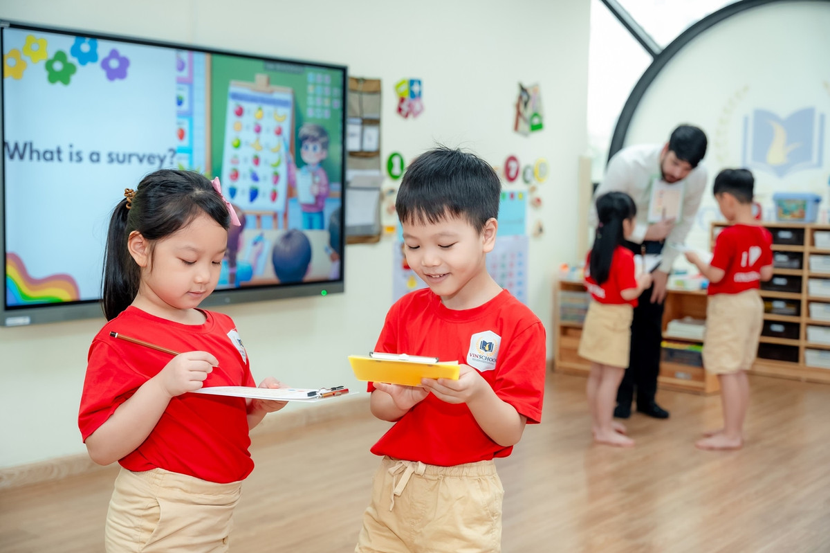 Chuong trinh Toan Cambridge tai Vinschool: “Uom mam non” tu giao duc ky nang thong ke-Hinh-5