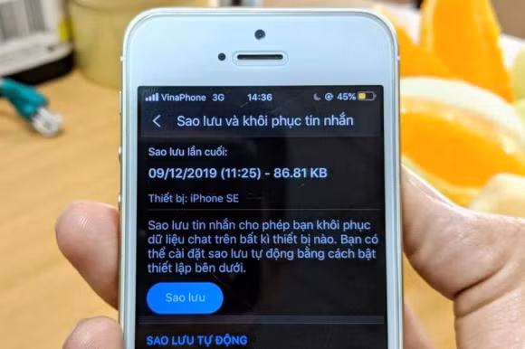 Vo tinh xoa mat tin nhan Zalo, cach nay giup ban khoi phuc