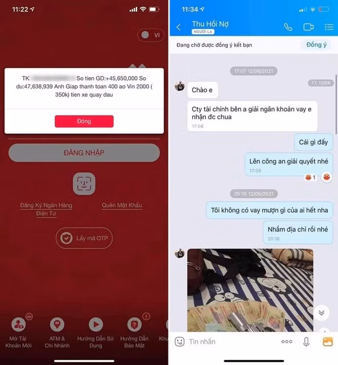 Lật tẩy chiêu trò chuyển khoản 1 đồng - Hình 3 Lat tay chieu tro chuyen khoan 1 dong-Hinh-3
